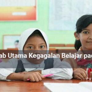 anak belajar