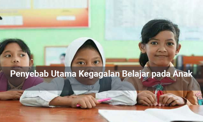 anak belajar